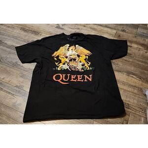 Queen Classic Crest T-Shirt Black XL Pre-owned 1399